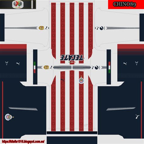 Chivas de Guadalajara 2021 Kits DLS 21 - Dream League Soccer Kits